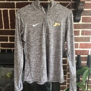Purdue Nike Dri-fit quarter zip